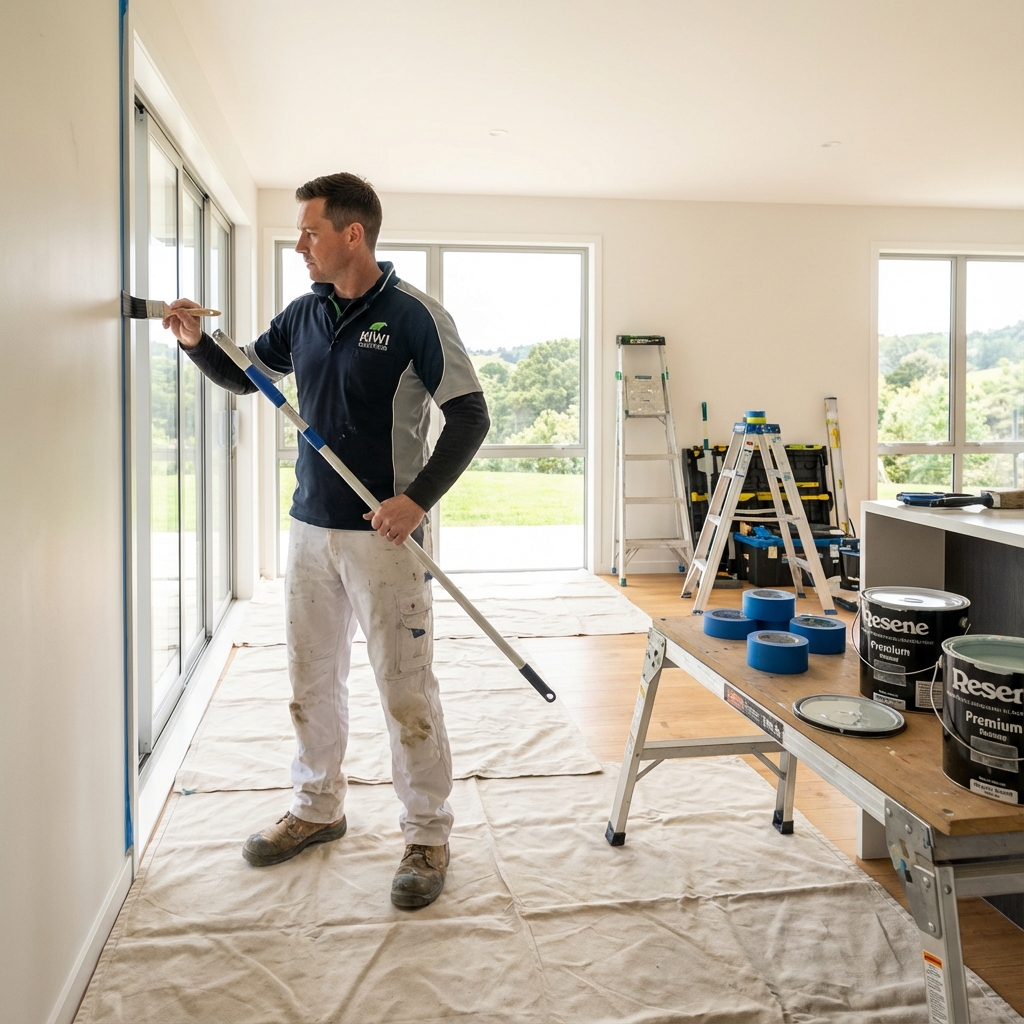 Our professional painting process