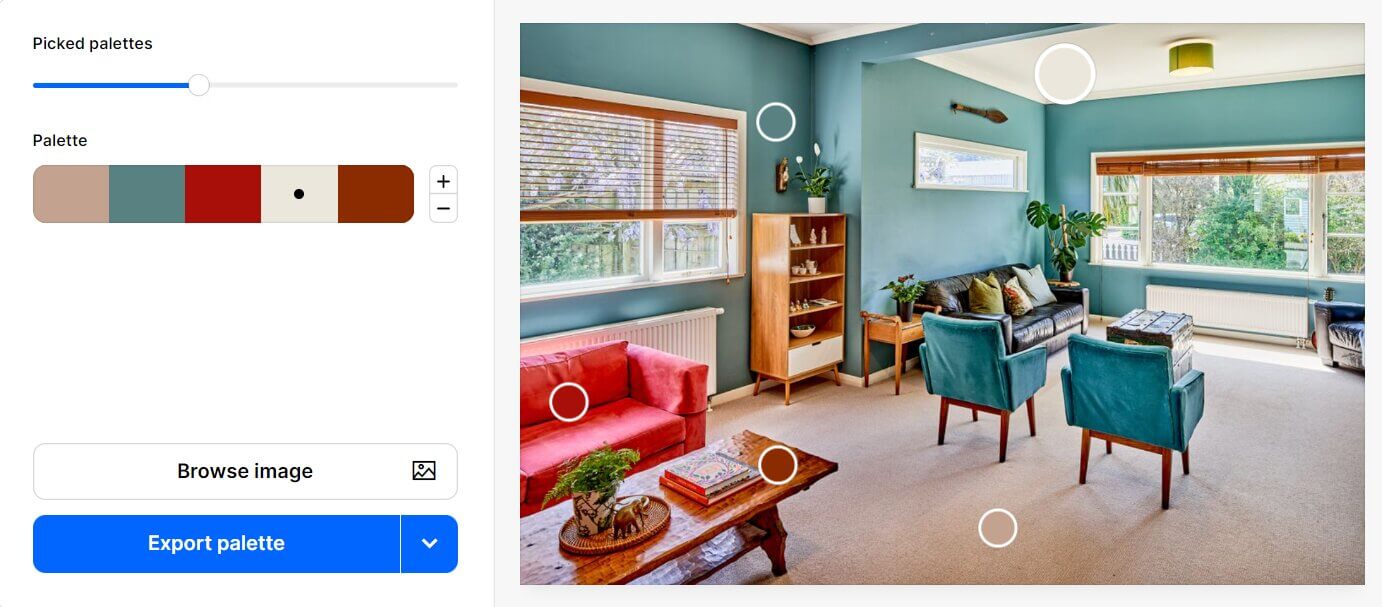 Find the Perfect Colour Scheme for Your Home with This Colour Palette Generator